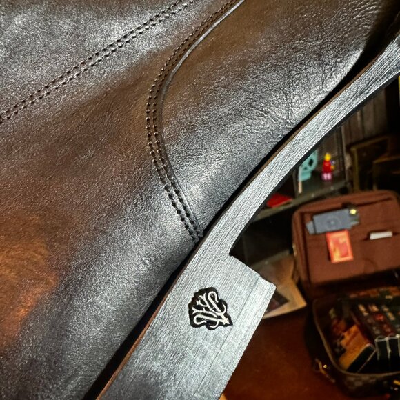 $1198 JOHN VARVATOS 25th Anniversary 525 COMBAT BOOTS (sz 8.5) - Picture 7 of 16